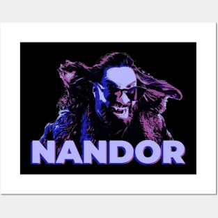 Nandor Purple Posters and Art